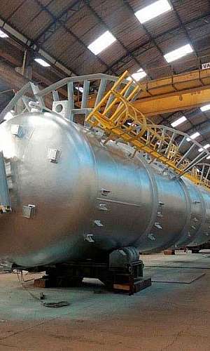 Fábrica de vasos de pressão Fábrica de vasos de pressão