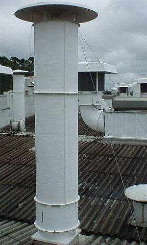 Instalação de exaustor industrial Instalação de exaustor industrial