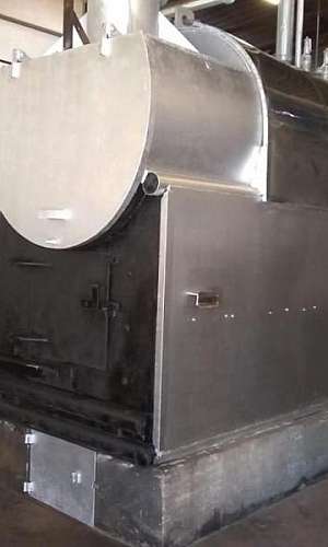 Montagem de caldeiras a pellets Montagem de caldeiras a pellets